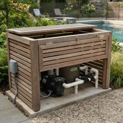 Pool Pump Covers with Ventilation