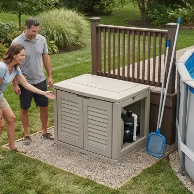 Pool Pump Covers for Above-Ground Pools