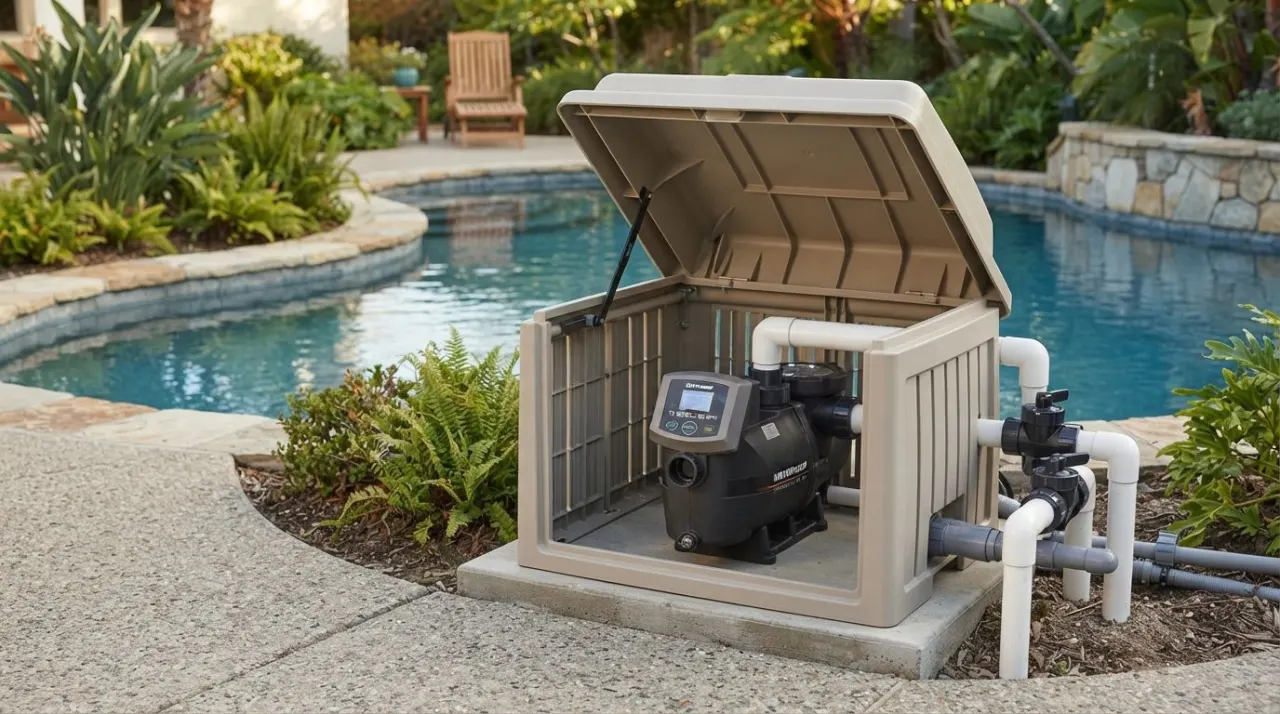 Pool Pump Covers for Variable-Speed Pumps pool equipment image