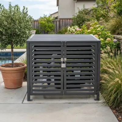 Lockable Pool Pump Covers