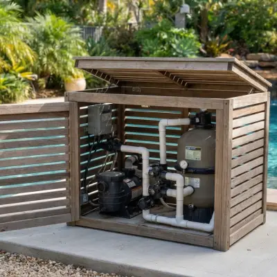 How to Protect a Pool Pump from the Sun