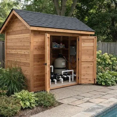 Pool Pump Sheds