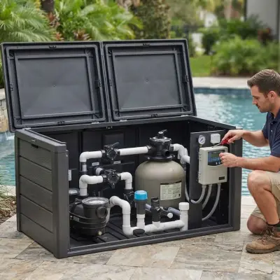 Pool Equipment Boxes