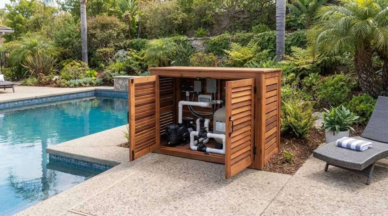 Pool Equipment Cabinets pool equipment image