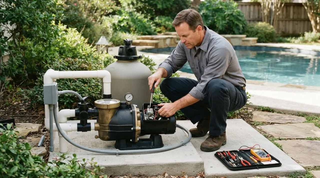 Pool Pump Troubleshooting Guide pool equipment image